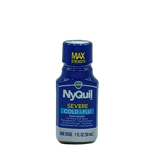 NyQuil Severe Cold & Flu One Doze 1oz/8ct