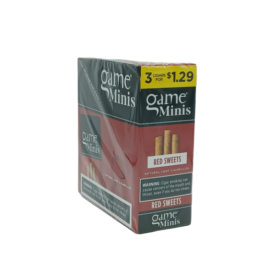 Game Minis Red Sweets 3/$1.29 15/3pk