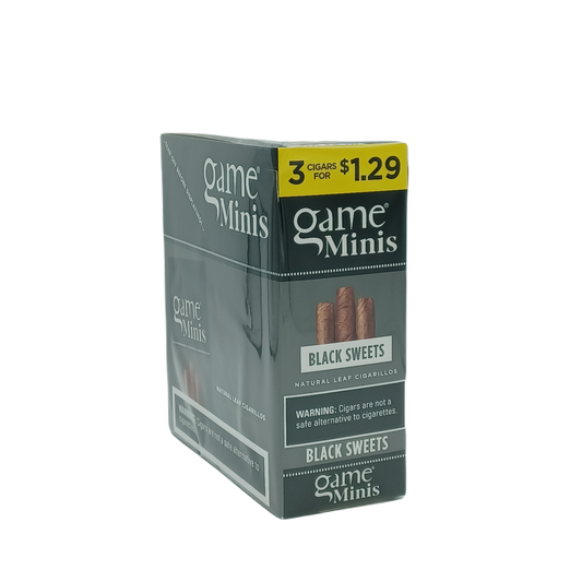 Game Minis Black Sweets 3/$1.29 15/3pk