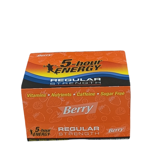 5hr Regular Strength Berry 12ct