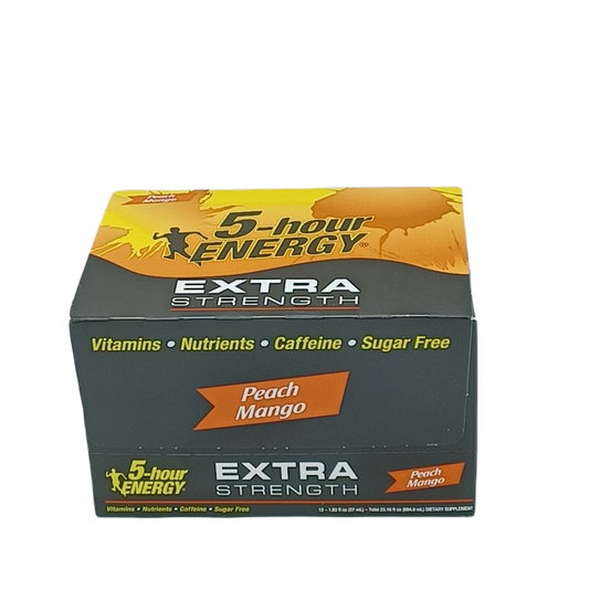 5hr Xtra Strength Peach Mango 12ct