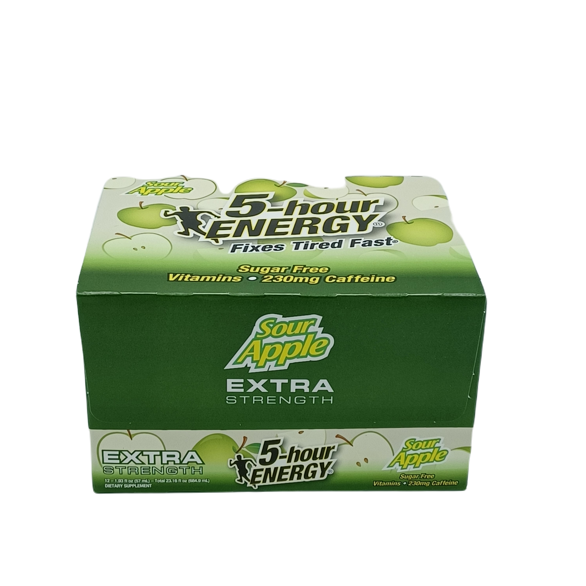 5hr Xtra Strength Sour Apple 12ct