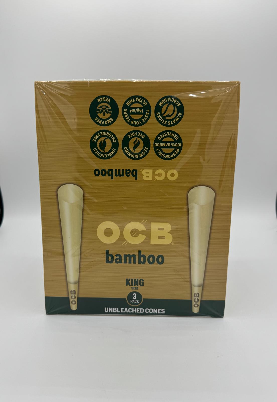OCB Unbleached Cone KS 3/32ct