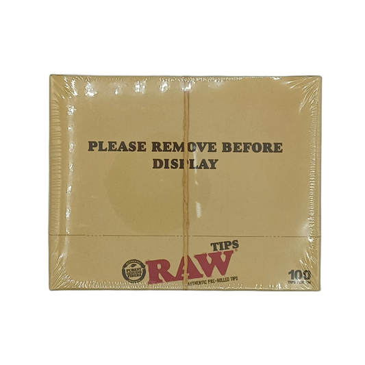 Raw Pre Rolled Tip Metal Can  6ct