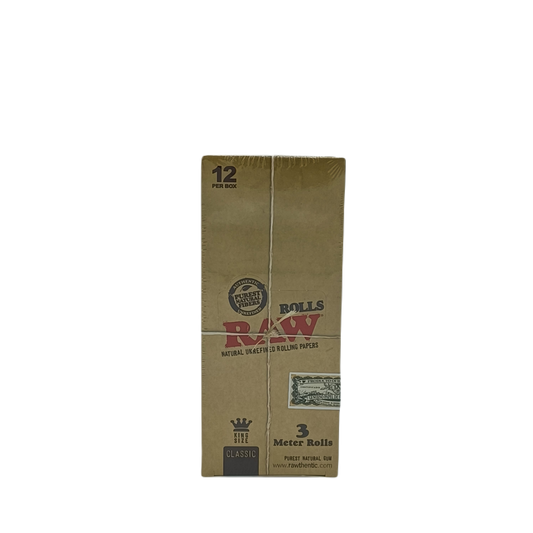 Raw Classic King Size Rolls 3/12ct