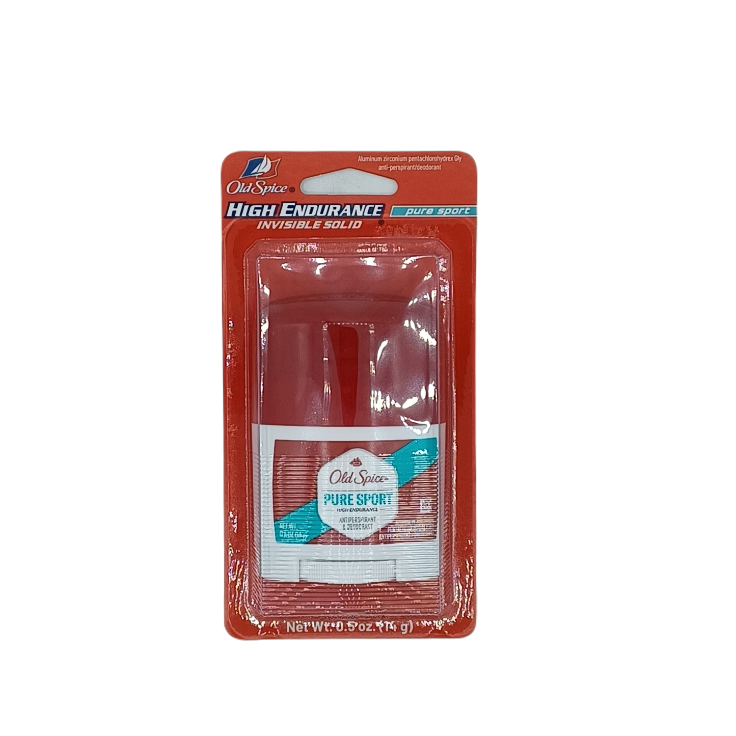 Old Spice Pure Sport Deodorant 0.5oz Blister
