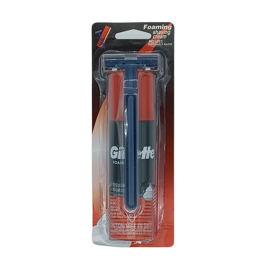 Gillette Shaving Cream Razor Combo 2oz