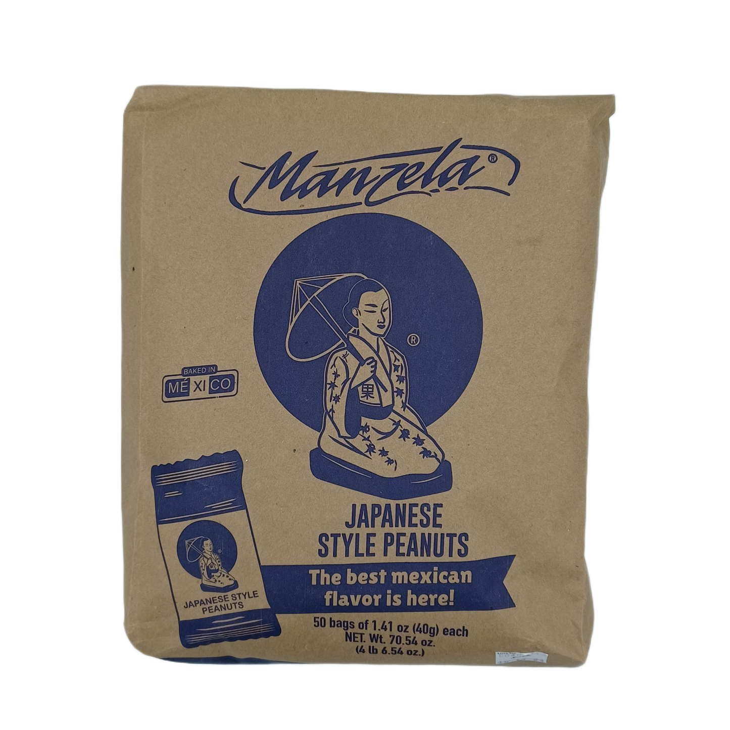 Manzela Party Bag Peanuts 50ct/35.08oz