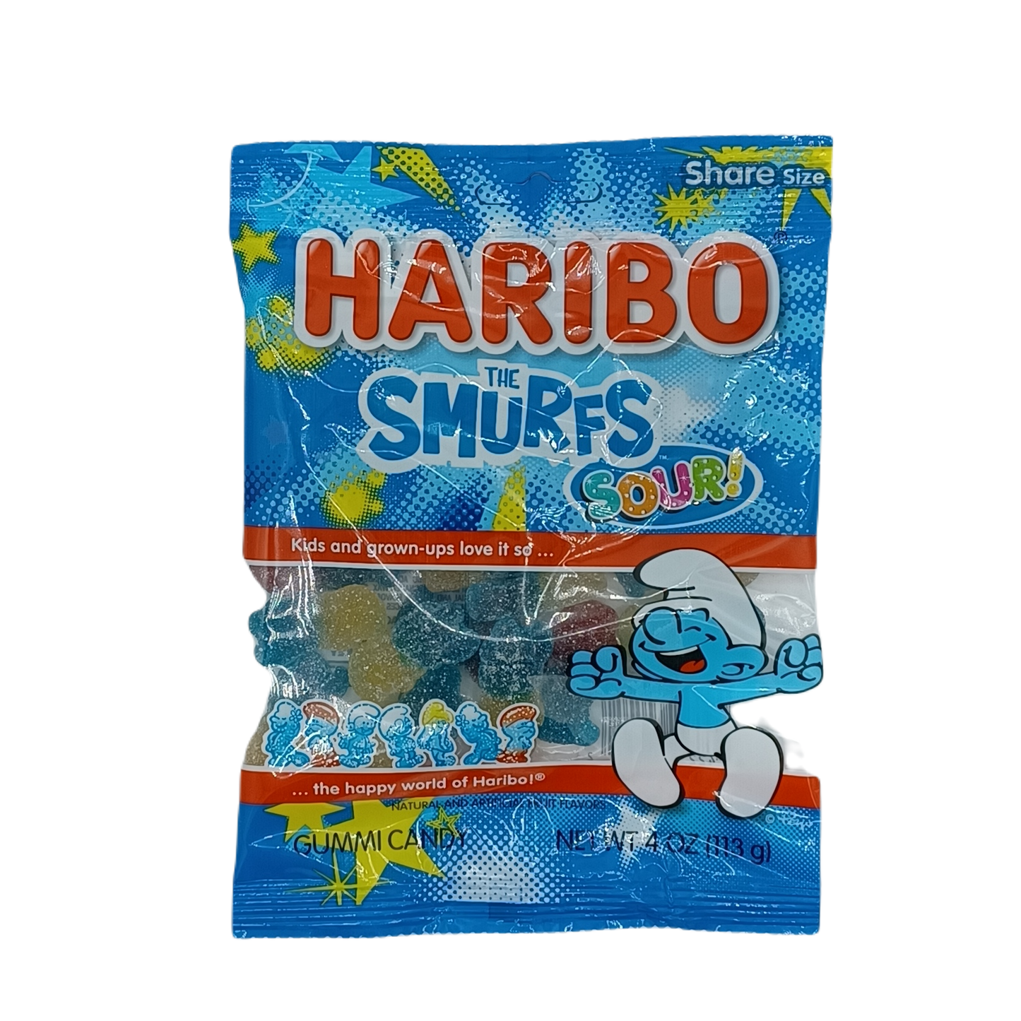 Haribo The Smurfs Sour PEG