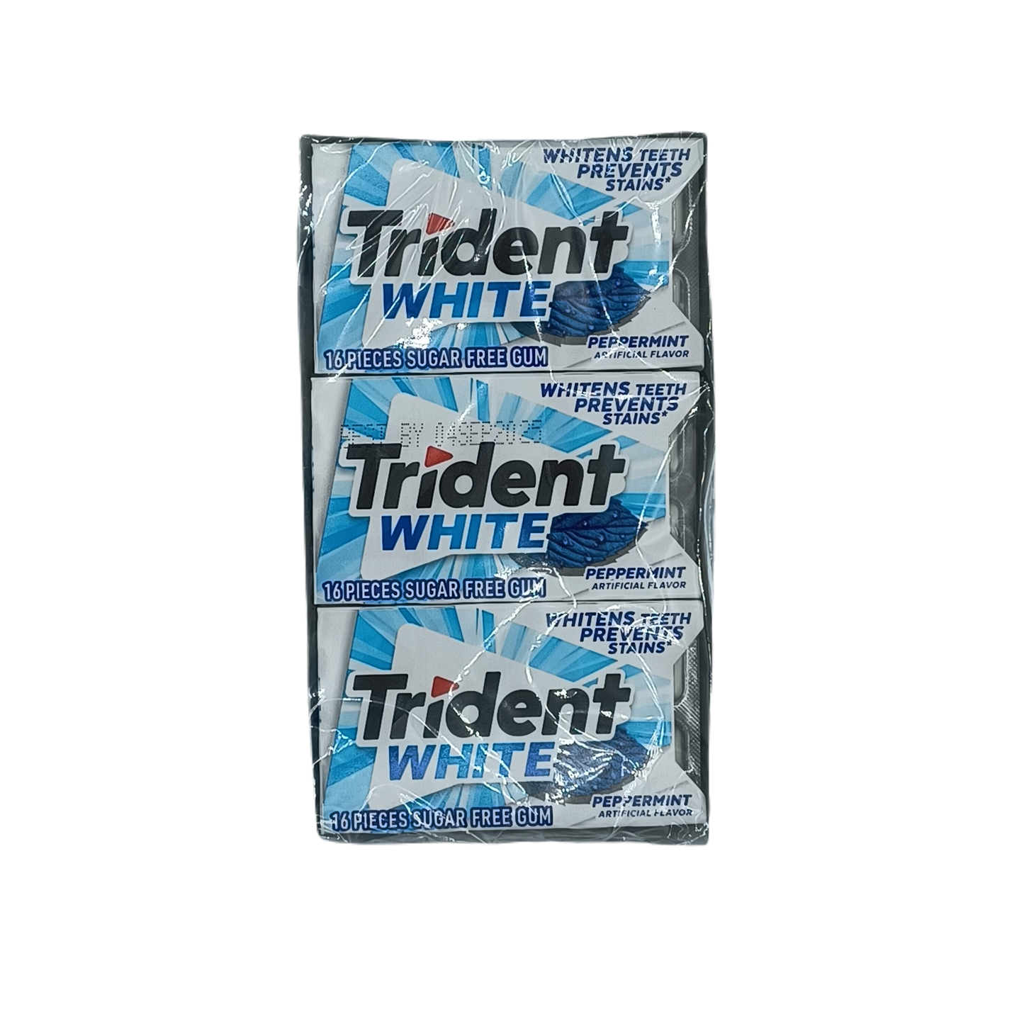 Trident White Peppermint 16pk/9ct