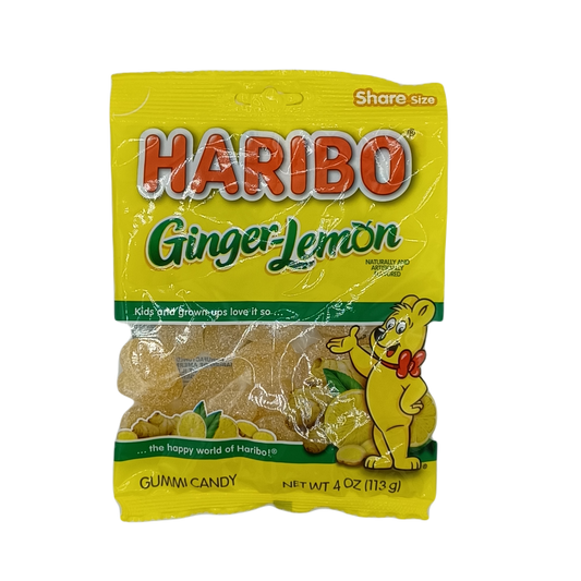 Haribo Ginger Lemon PEG