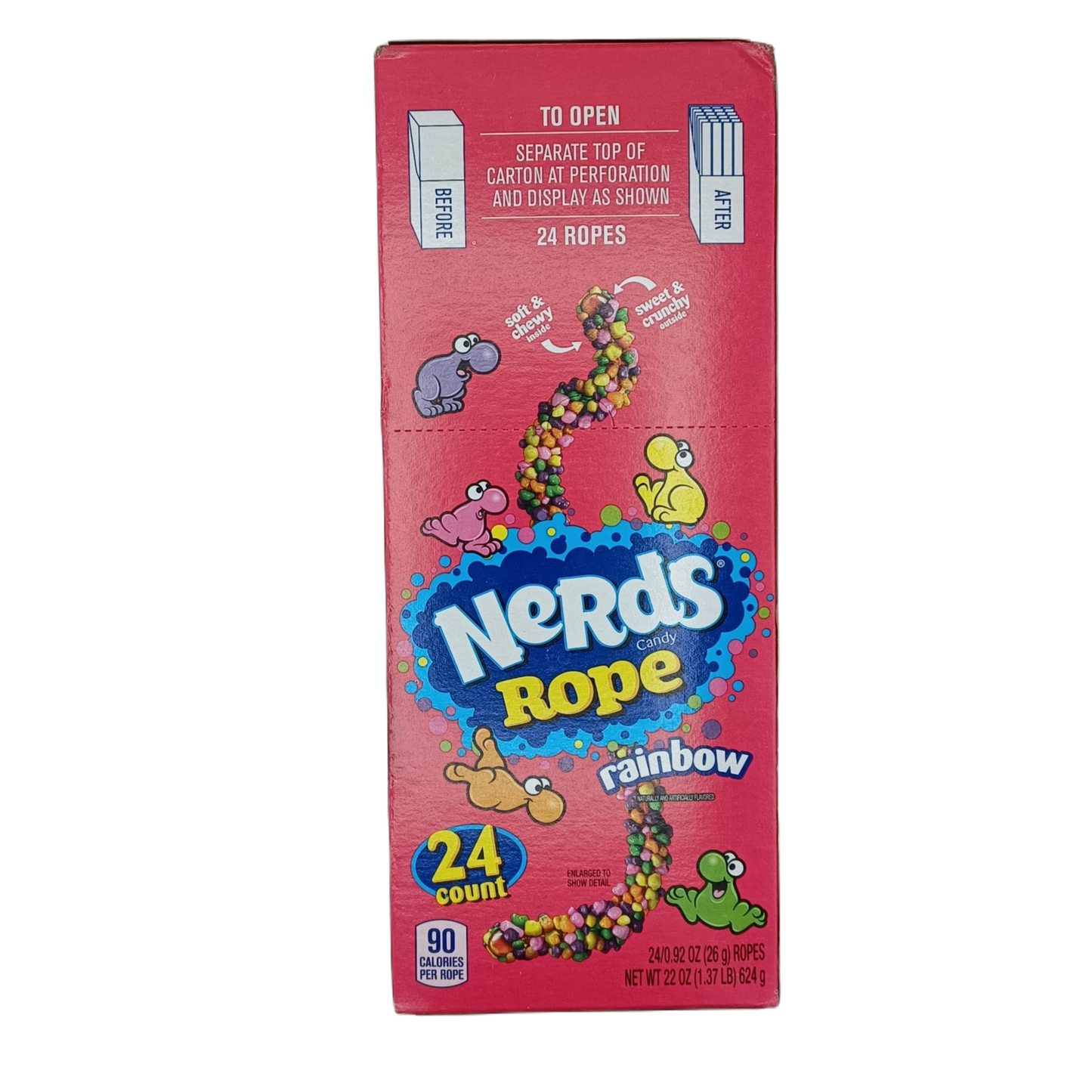Nerds Rope Rainbow 24ct