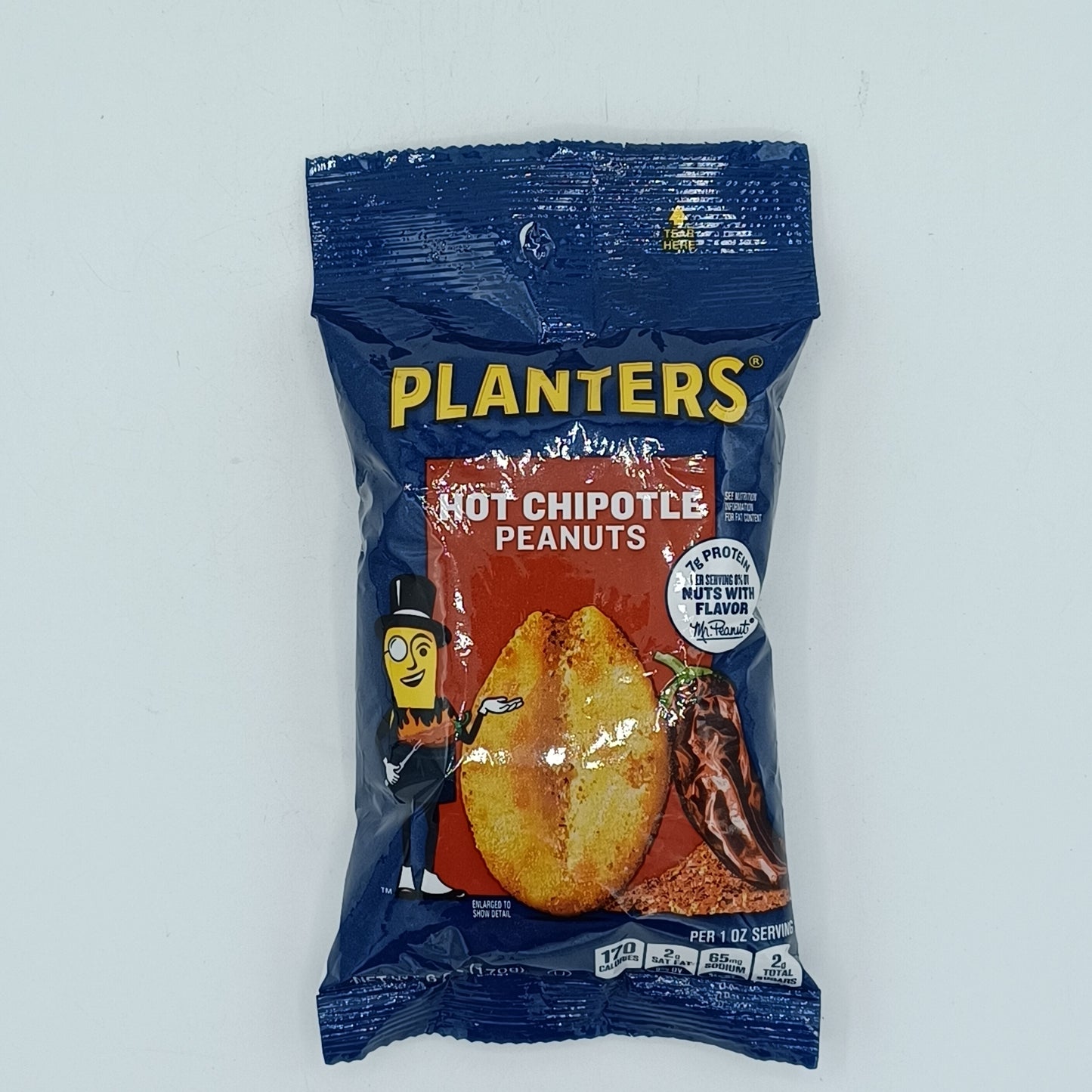 Planters Wicked Hot Chipotle Peanuts 6oz