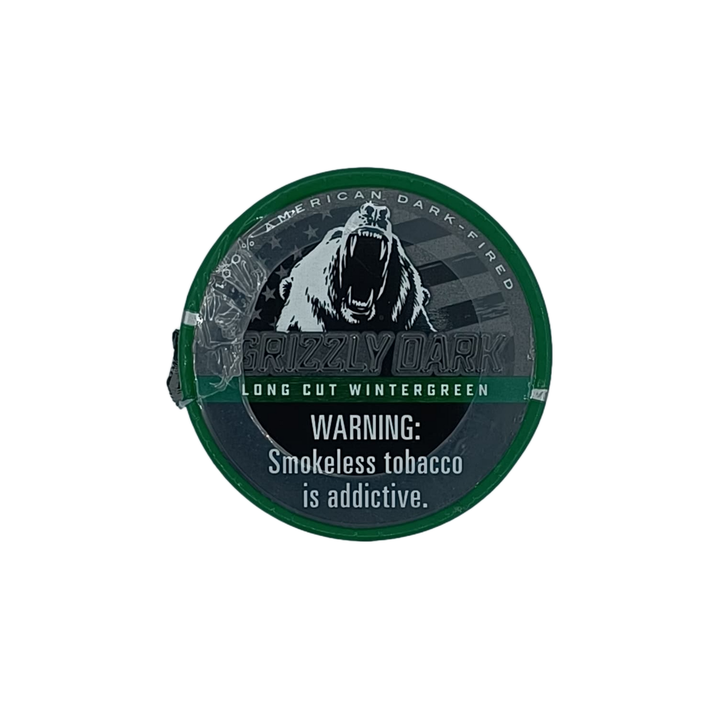Grizzly Dark Long Cut Wintergreen 1.2oz/5ct