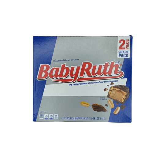 BabyRuth 2pc Share Size 3.3oz 18ct