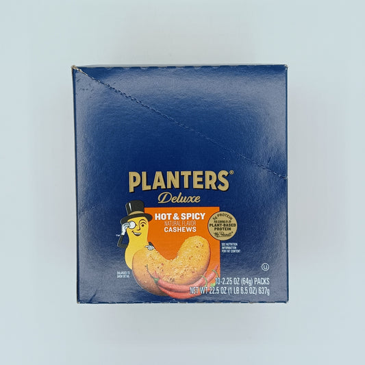 Planters Hot Spicy Cashew 10ct