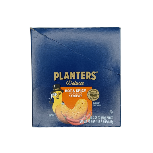Planters Hot Spicy Cashew 10ct