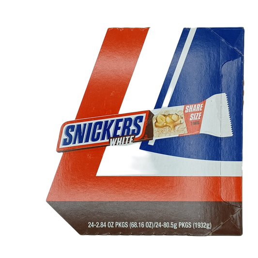 Snickers White SS 2.84oz/24ct