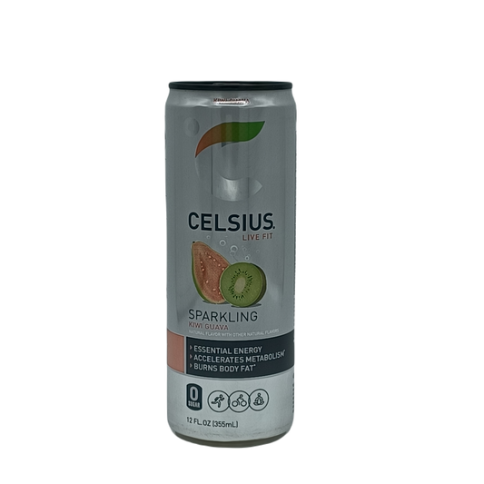Celsius Sprakling Kiwi Guava 12oz/12ct