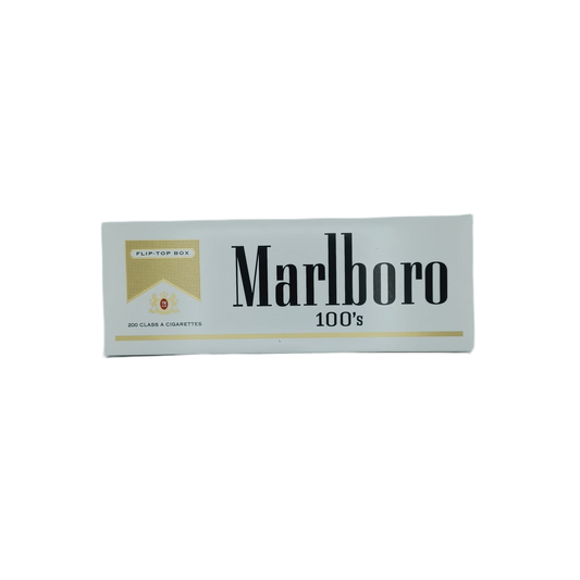 Marlboro Gold 100's Box 10/20pk