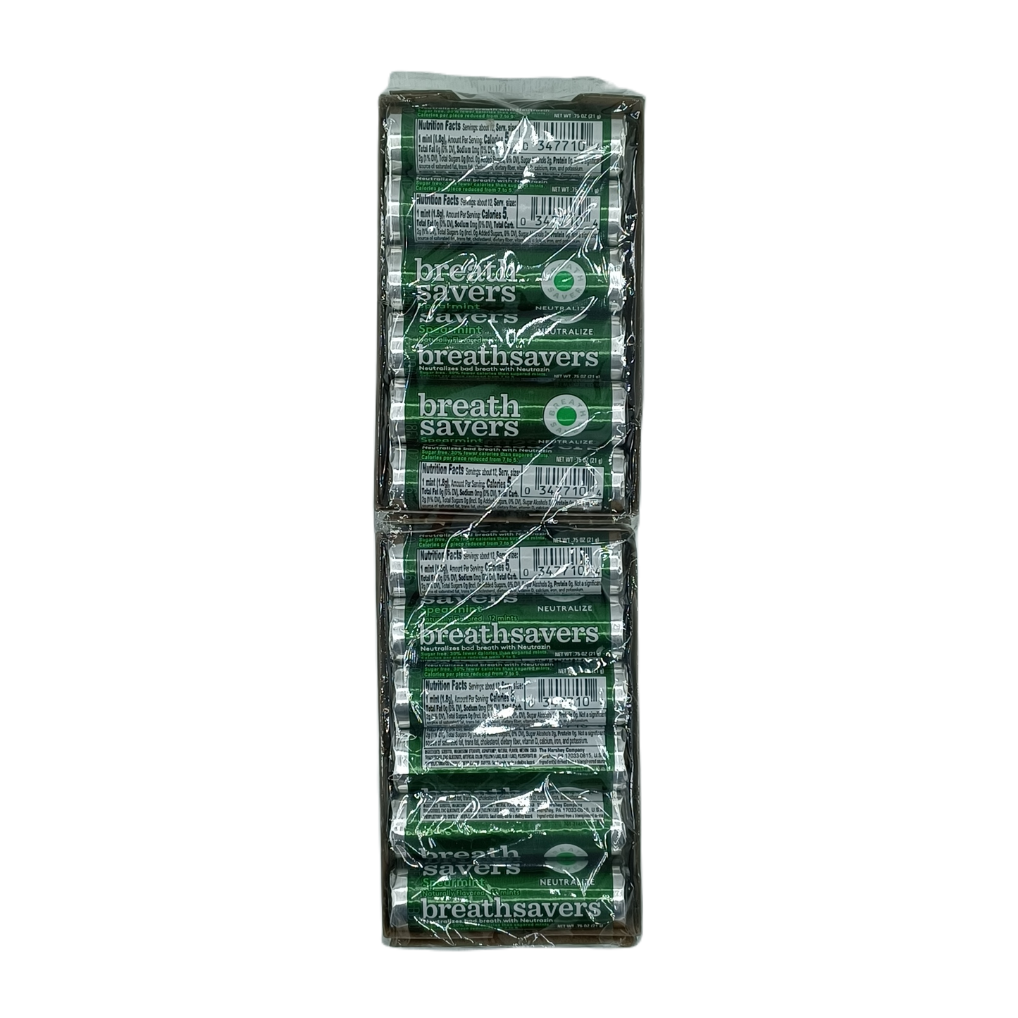 Breath Savers Spearmint .75oz 2/12ct