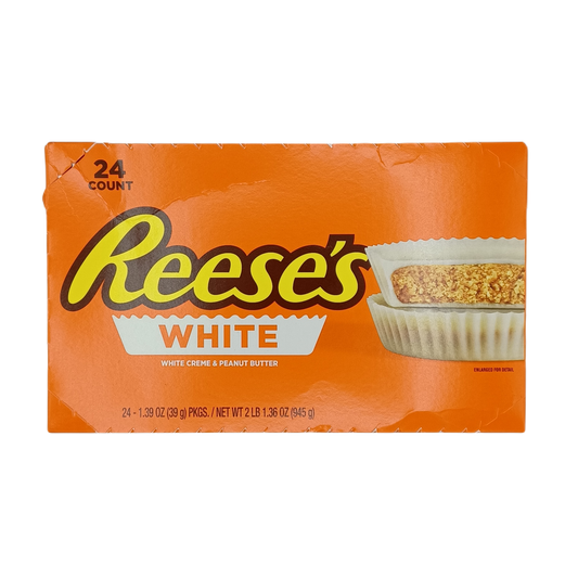 Reese's White Pnut Butter Cups 1.39oz/24ct