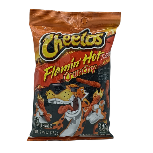 Cheetos Crunchy Flamin Hot 2.75oz PEG