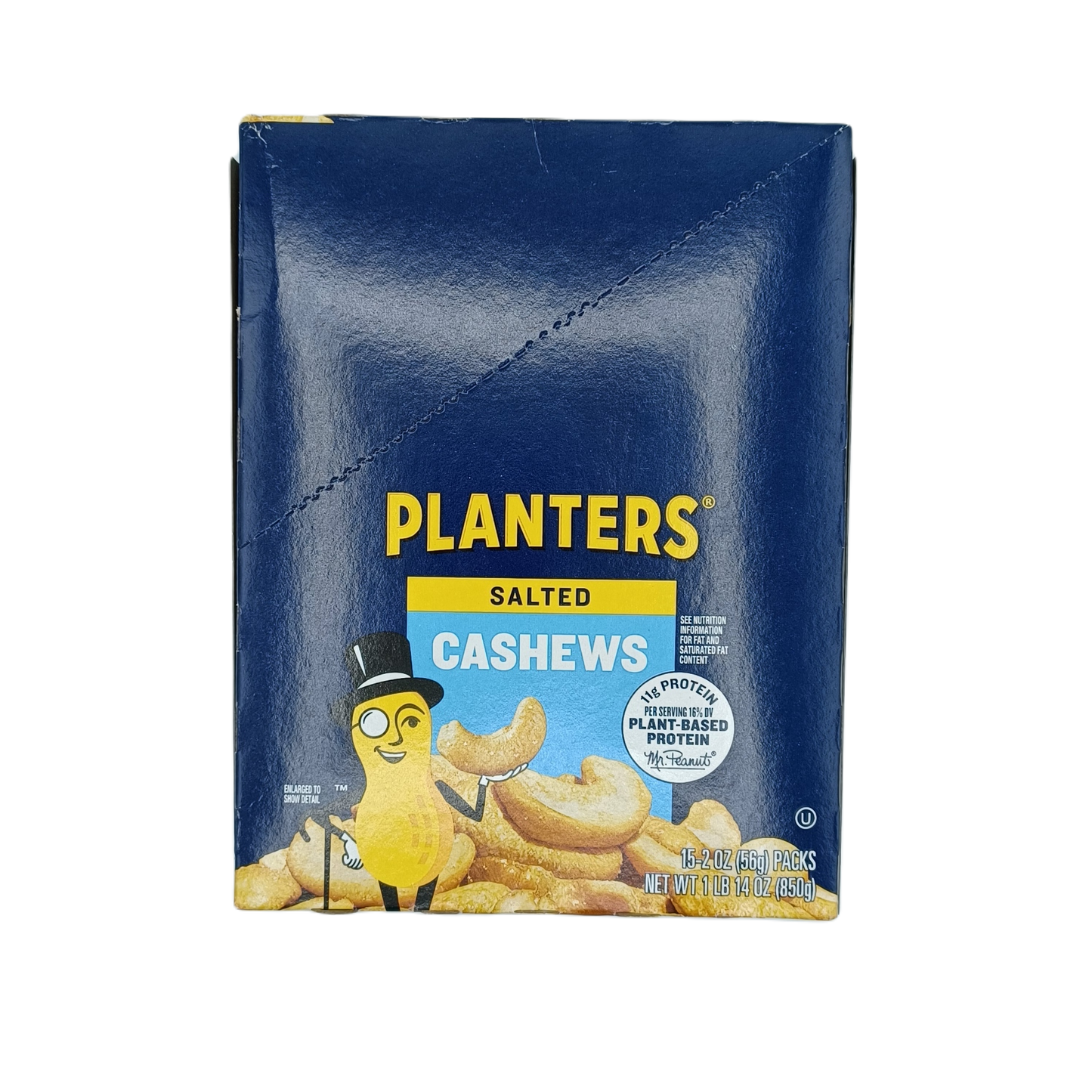 Planters Salted Cashews 2oz/15ct
