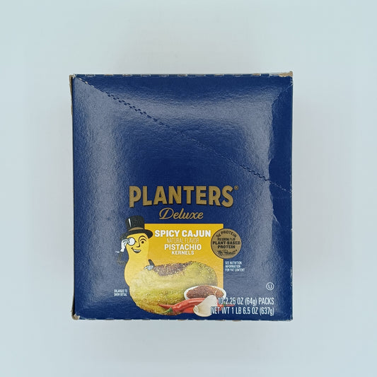 Planters Pistachio Spicy Cajun 2.25oz/10ct