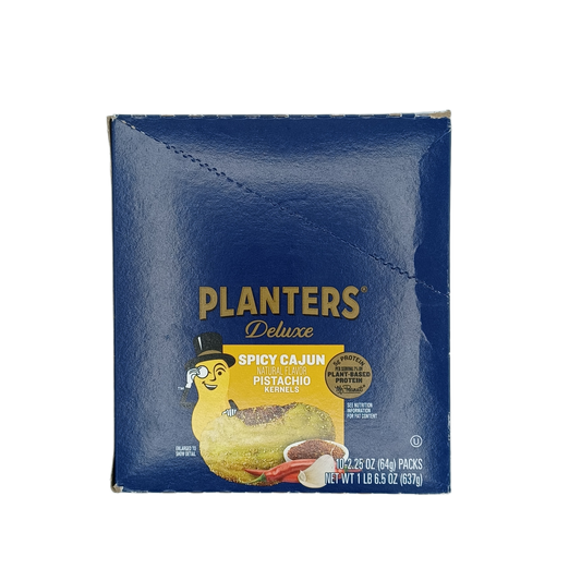 Planters Pistachio Spicy Cajun 2.25oz/10ct