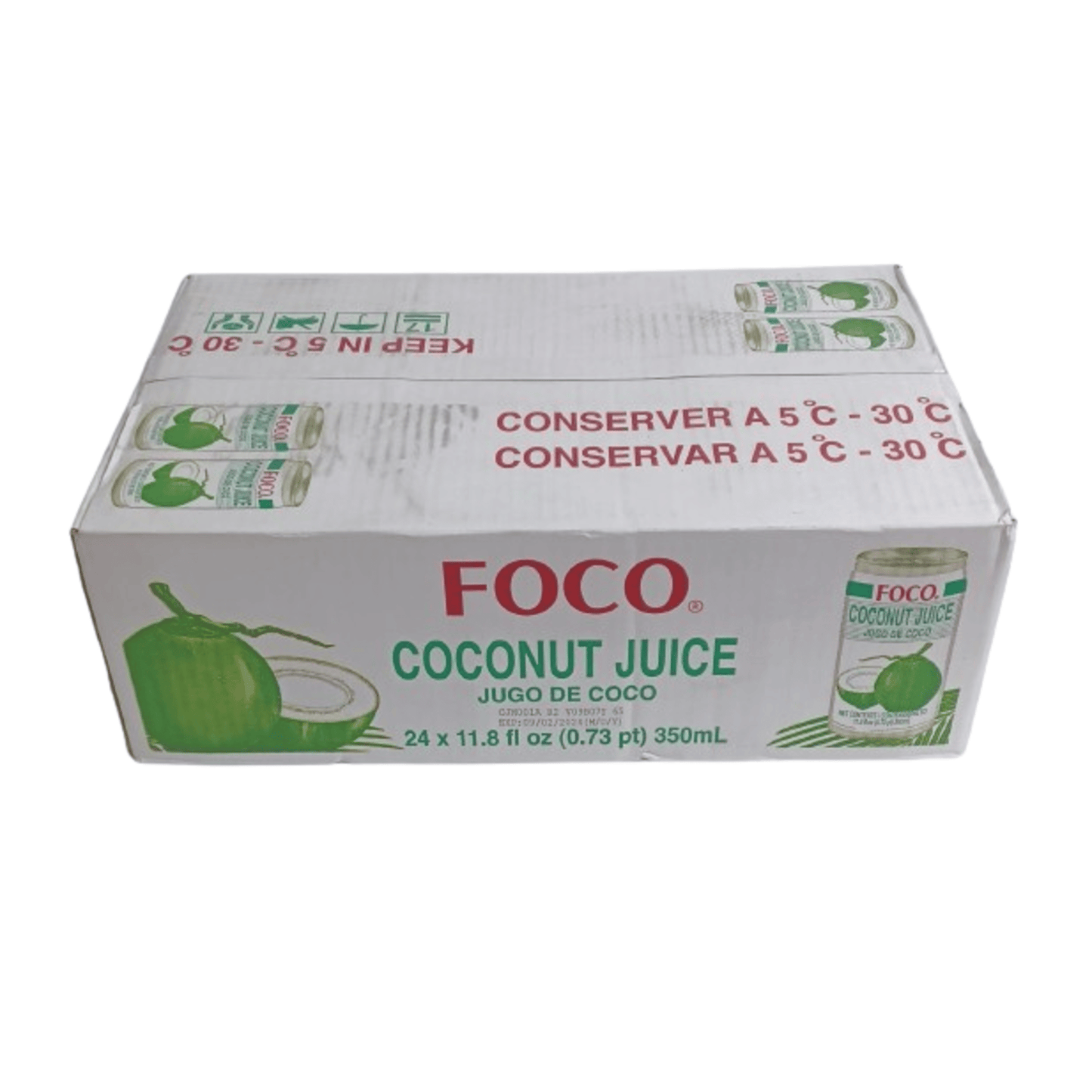 Foco Coconut Wtr 11.8oz/24ct