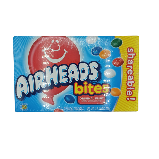 AirHeads Bites Orginial Fruit Share Size 4oz/18ct