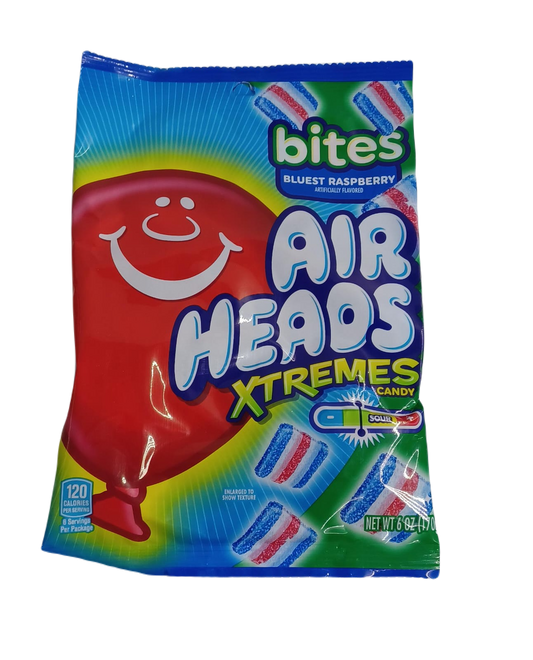 AirHeads Bites Bluest Raspberry 6oz