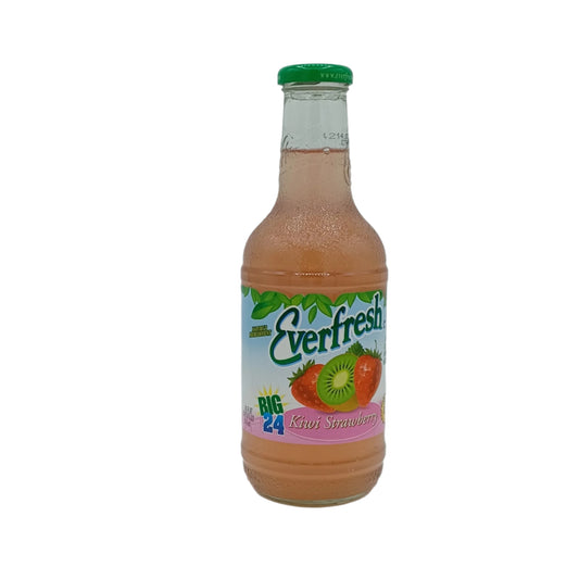 Everfresh kiwi straw 24z/12ct