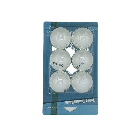 Select Table Tennis Balls 6ct