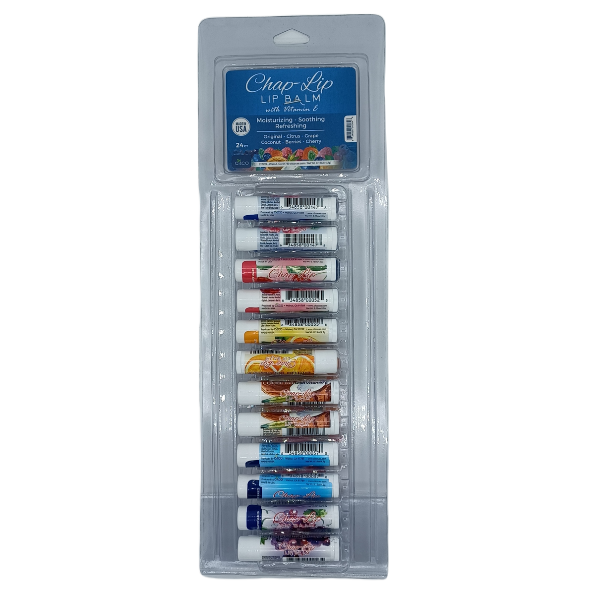 Chaplip Assorted 24ct