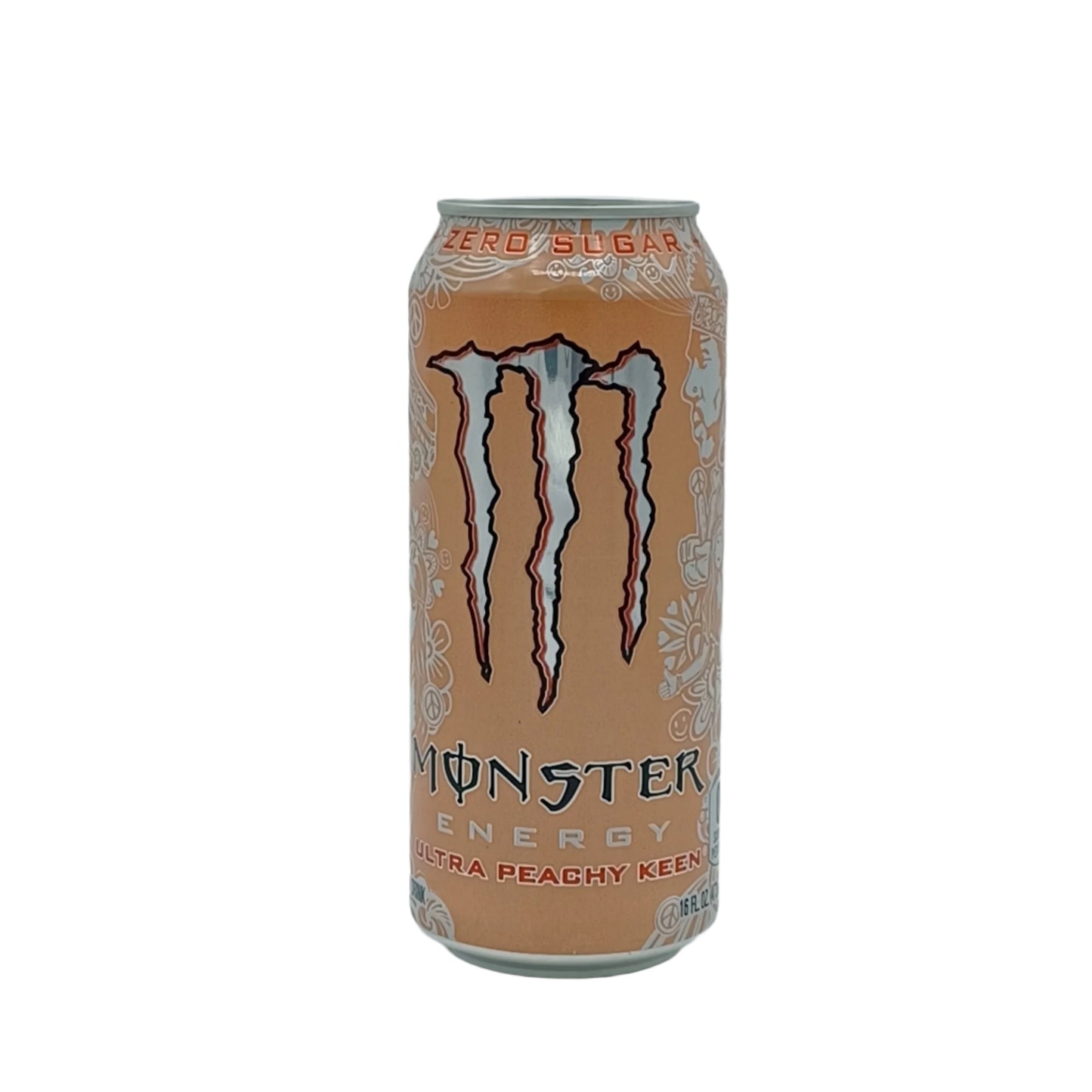 Monster Peachy Keen 16oz/24ct
