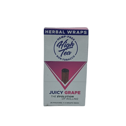 High Tea Wrap Juicy Grape 25/5ct