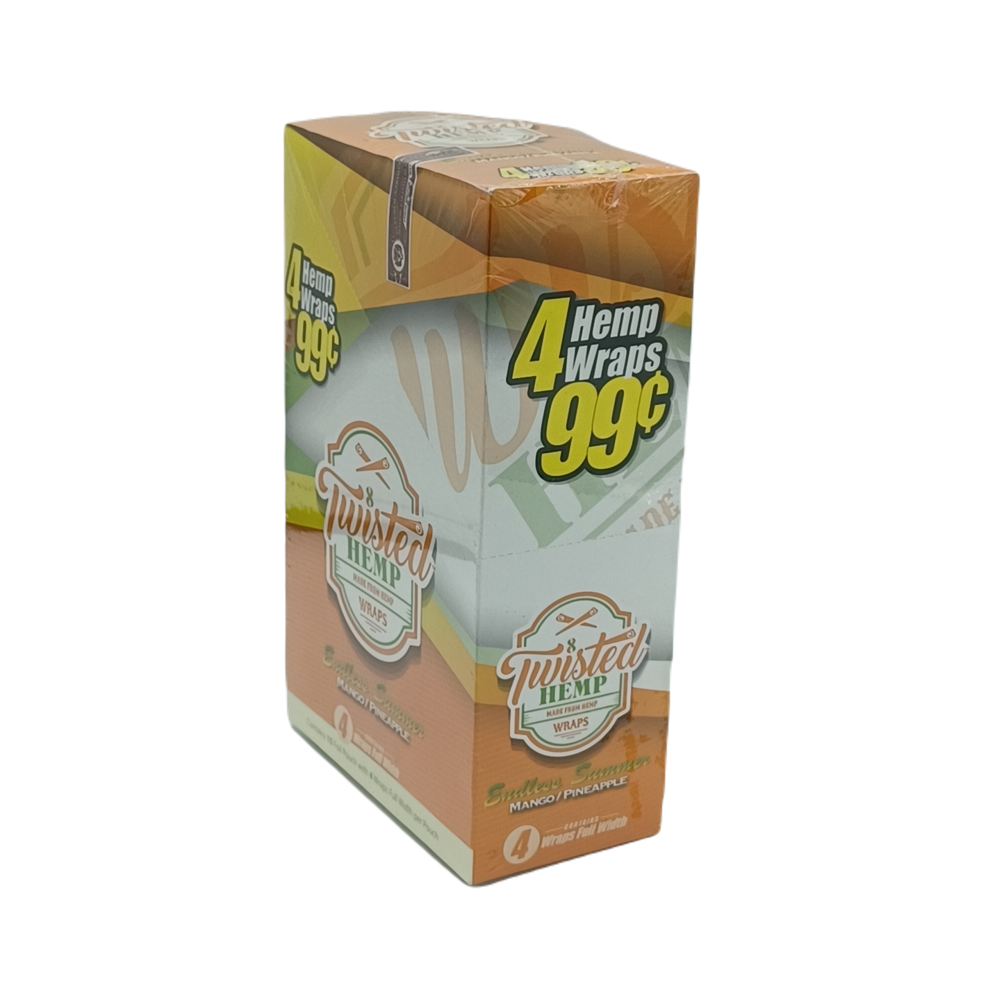 Twisted Hemp Mango Pineapple 4/99c 15ct