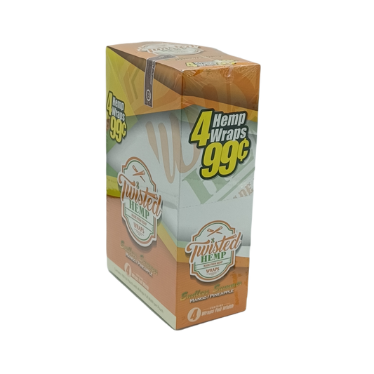 Twisted Hemp Mango Pineapple 4/99c 15ct