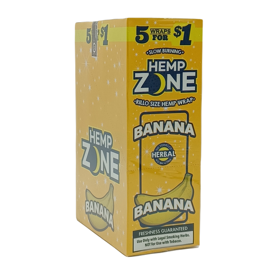 Hemp Zone Banana 5/$1 15/5ct