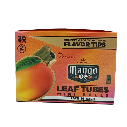 King Palm Mini Mango OG 2pk/20ct Leaf Tubes