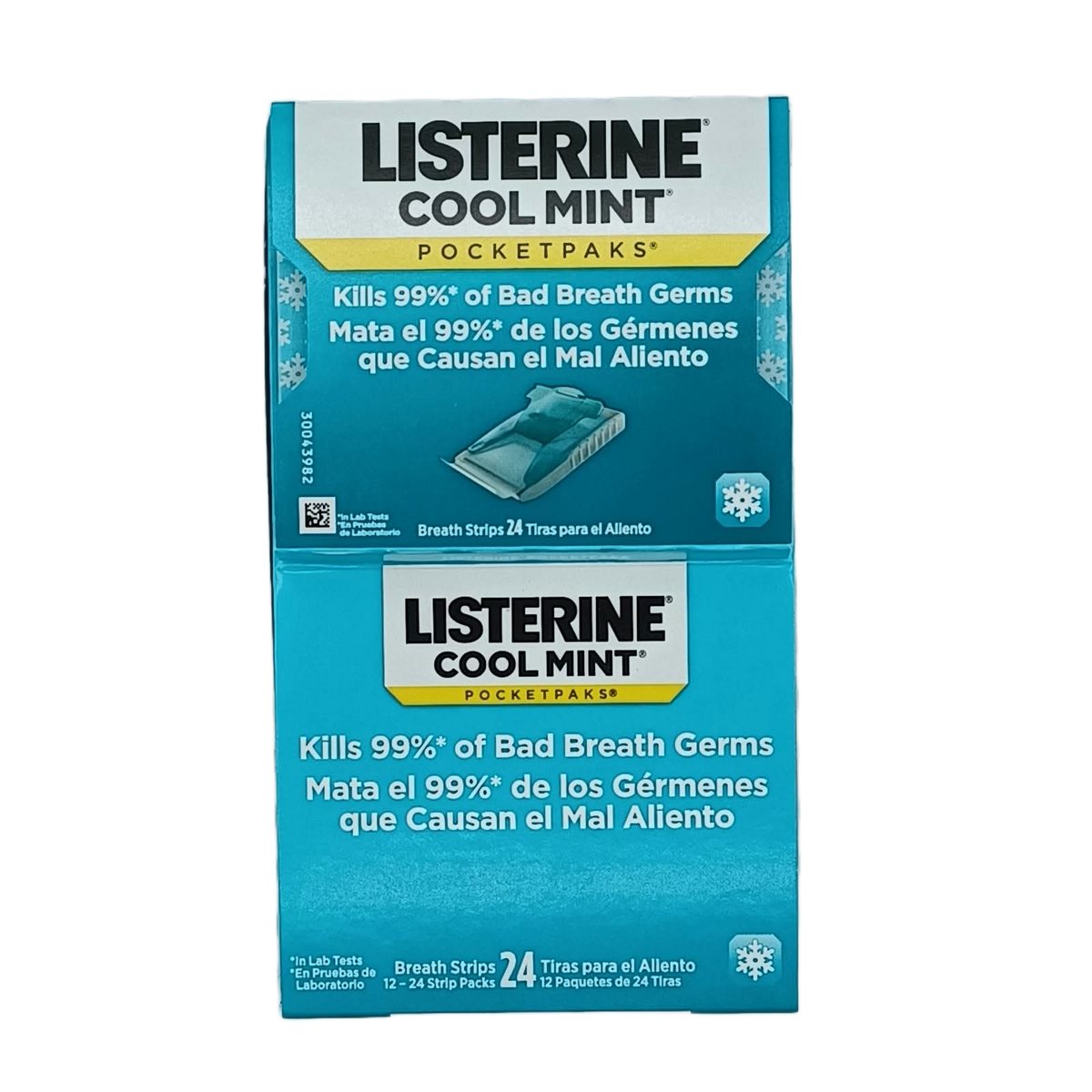 Listerine Pocket Pack Cool Mint 24pk/12ct