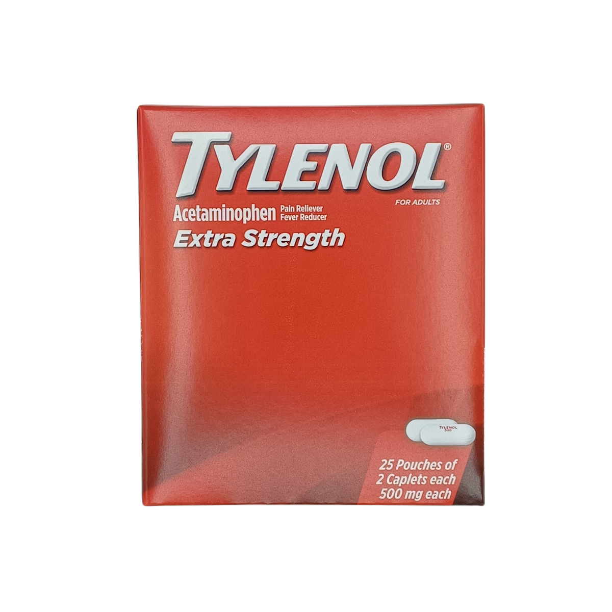 Tylenol Extra Strength 2/25ct Dispenser