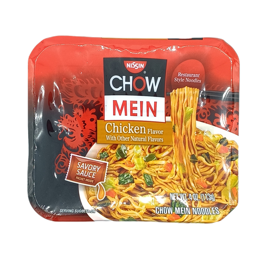 Nissin Chow Mein Chicken 4oz/8ct