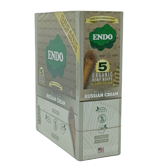 Endo Organic Hemp Wrap Plush Russian Cream 15ct