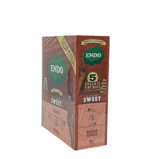 Endo Organic Hemp Wrap Bubba Sweet 15ct