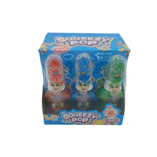 Squeezy Pop Candy 23.7oz/12ct