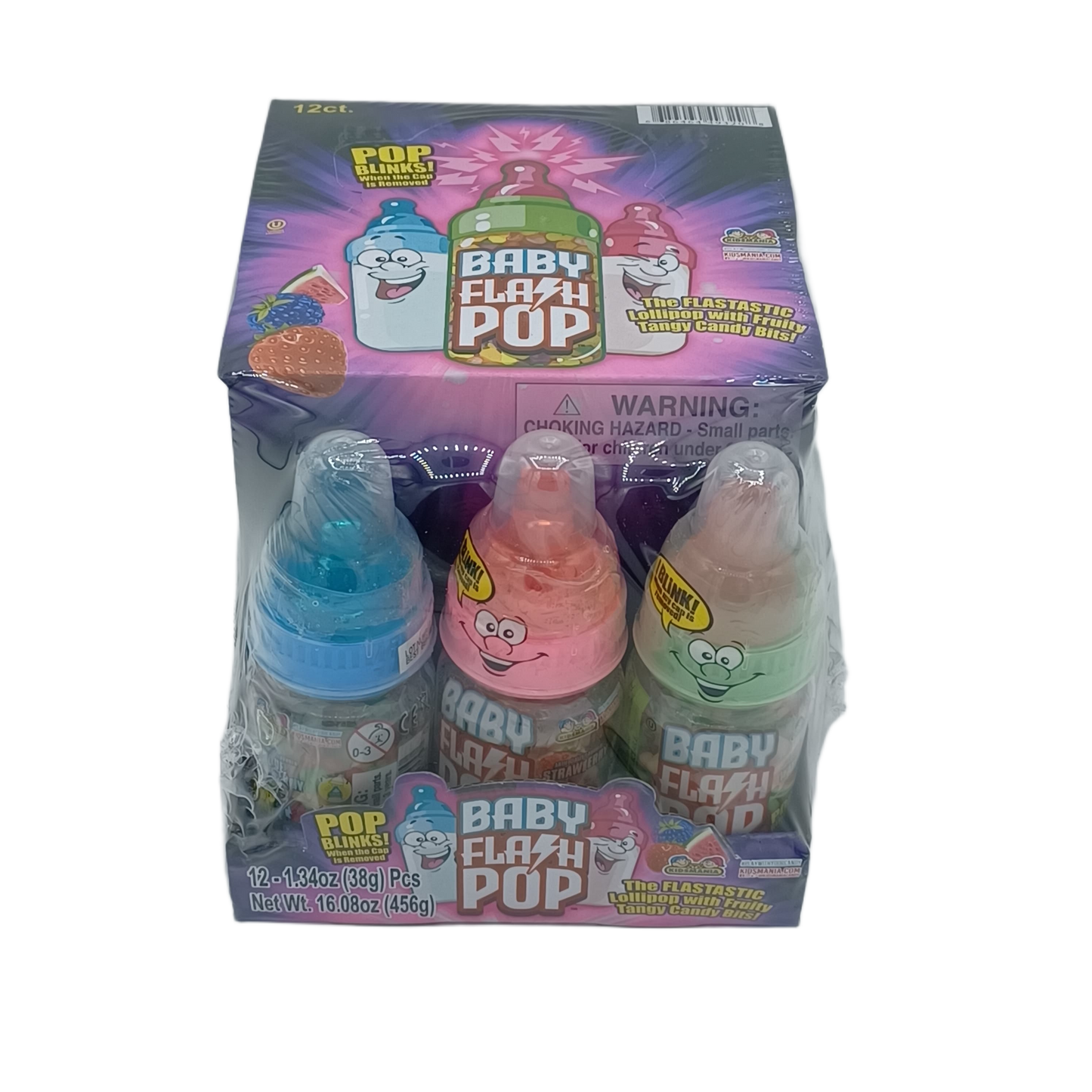 Kidsmania Baby Flash Pop 1.34oz/12ct