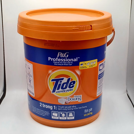 Tide with Downy Powder Bucket 9Kg